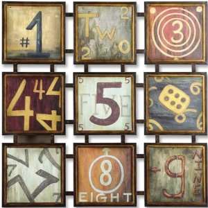   Modern Oil Reproduction Art Painting, Lucky Numbers: Home Improvement