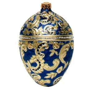   Fabergé Memory of Azov Egg Glass Ornament Small