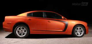 2011+ Dodge Charger Body Line C Stripe Decal Kit Accent  