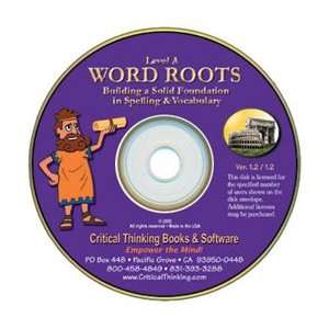  Critical Thinking Word Roots A1 Software   Grades 4 12 