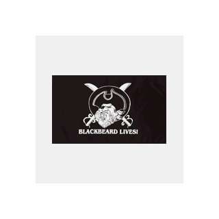  Pirate Flag   Blackbeard Lives!: Patio, Lawn & Garden