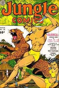 Jungle Comics 158 of 163 issues! Golden Age Comic Books on DVD Fiction 