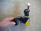 FISHER PRICE PULL TOY   BLACK SUZIE SEAL   #460   1961 Vintage Very 