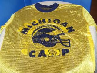 MICHIGAN WOLVERINES Football Camp Reversible MESH Shirt  
