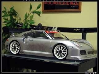 Porsche 911 Turbo 1/8 GT Body For OFNA DM1 DM 1 GTP 2 Kyosho Inferno 