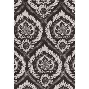  Abaza Resist Charcoal by F Schumacher Fabric: Arts, Crafts 