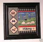 Bear rocks Hiking lodge northwoods picture framed