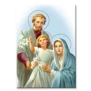  2.25 Inches Wide X 3 Inches High, Holy Family Metal Magnet 