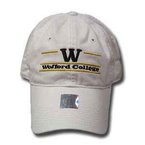  NCAA WOFFORD COLLEGE TERRIERS WHITE SC NEW CAP HAT ADJ 