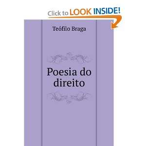  Poesia do direito TeÃ³filo Braga Books