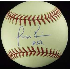  Juan Rivera Signed Baseball   PSA COA   Autographed 