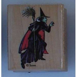 Wizard Of Oz Wicked Witch Wood Mounted Rubber Stamp (Discontinued 