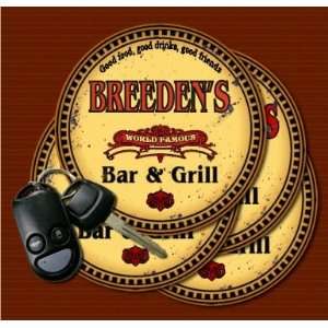 BREEDENS Family Name Bar & Grill Coasters: Kitchen 