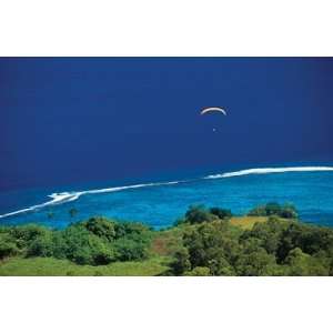  Paragliding, French Polynesia Wall Mural: Home Improvement