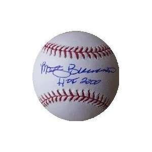  Marty Brenneman autographed Baseball inscribed HOF 2000 