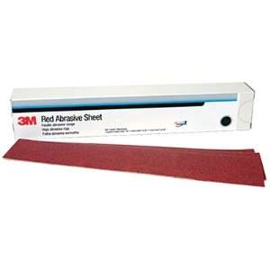 3M Red Abrasive Hookit Sheet Box 25  Industrial 