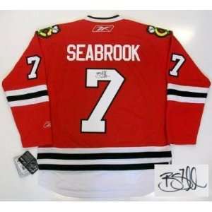  Brent Seabrook Signed Uniform   Chi 2010 Cup: Sports 