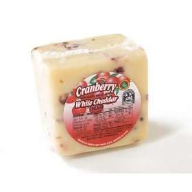 White Cheddar Cheese with Cranberries by Wisconsin Cheese Mart (16oz)