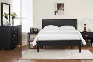 set 6   4Pcs Queen Bed Room Set ( Bed + Dresser + Mirror + NightStand 