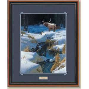  Ron Van Gilder   Winter Sonata   Elk Framed