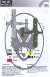   item decal set dornier do 27b 4 company lf stock number 7230 scale 1