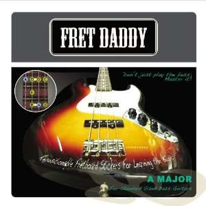  Fret Daddy A Major Scale for Bass Guitars 
