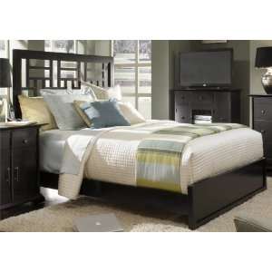 Broyhill Perspectives Bedroom Cal King Lattice Low Profile Bed   4444 