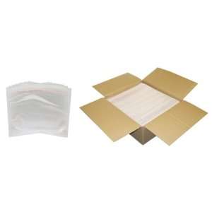  (1000) Plastic Polyclear RESEALABLE Outer Sleeves for 12 