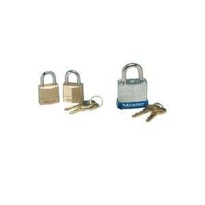  120 T   Twin Brass Three Pin Tumbler Padlocks Everything 