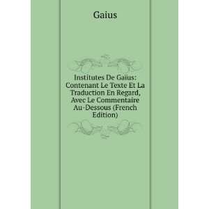   Regard, Avec Le Commentaire Au Dessous (French Edition) Gaius Books