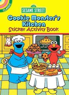 Sesame Street Classic Cookie Monsters Kitchen Sticker Activity Book