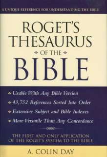   Thesaurus of The Bible by A. Colin Day,   Hardcover