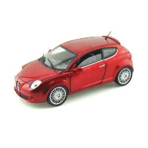  Alfa Romeo Mito 1/24 Metallic Red: Toys & Games