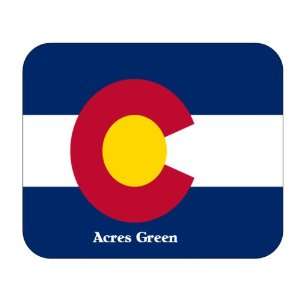  US State Flag   Acres Green, Colorado (CO) Mouse Pad 