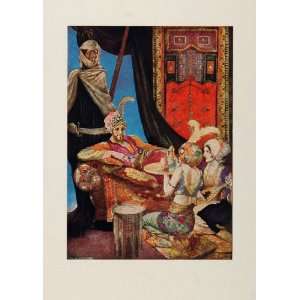  Willy Pogany Rubaiyat Tent Women Color Print c.1920 