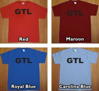 GTL new jersey shore T Shirt gym tan laundry funny tee  