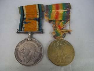 Royal Navt Pair, British War Medal & The Victory Medal  