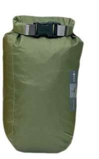 EXPED 100% WATERPROOF FOLD DRY BAG GREEN 3 LITRE XS  