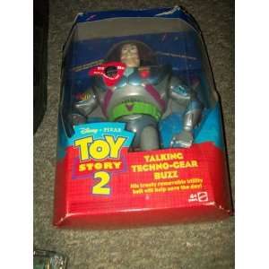    Toy Story 2 12 Talking Techno Gear Buzz Lightyear: Toys & Games