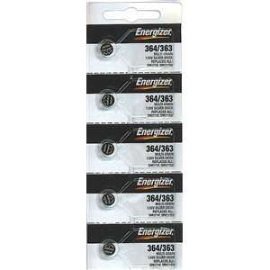 Energizer Watch Batteries 364/363 SR621SW Battery New
