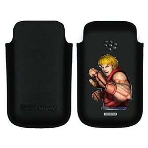  Street Fighter IV Ken on BlackBerry Leather Pocket Case 