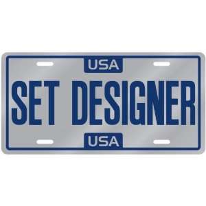  New  Usa Set Designer  License Plate Occupations: Home 