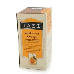 Tazo Wild Sweet Orange Herbal Tea   24 Bags (1.7 ounce):  