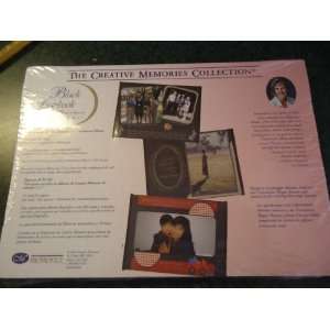 Creative Memories Collection 5 x 7 Black Scrapbook Pages   10 sheets 