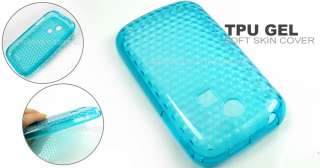   Gel DM ) Transparent Soft Case Cover for Samsung Ch@t 335 S3350  