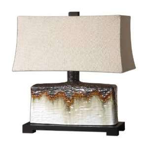  Uttermost 26455 1 Adelanto 1 Light Table Lamp in Antiqued 