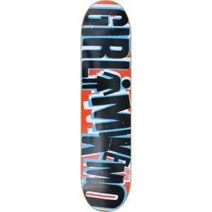  Girl Capaldi Big Girl#7 Skateboard Deck   7.81: Sports 