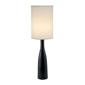  Adesso Noir Tall Table Lamp, Black: Home Improvement
