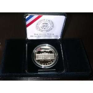   WHITE HOUSE COMMEMORATIVE SILVER DOLLAR COIN PROOF: Everything Else