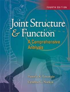 joint structure and function cynthia norkin hardcover $ 47 13